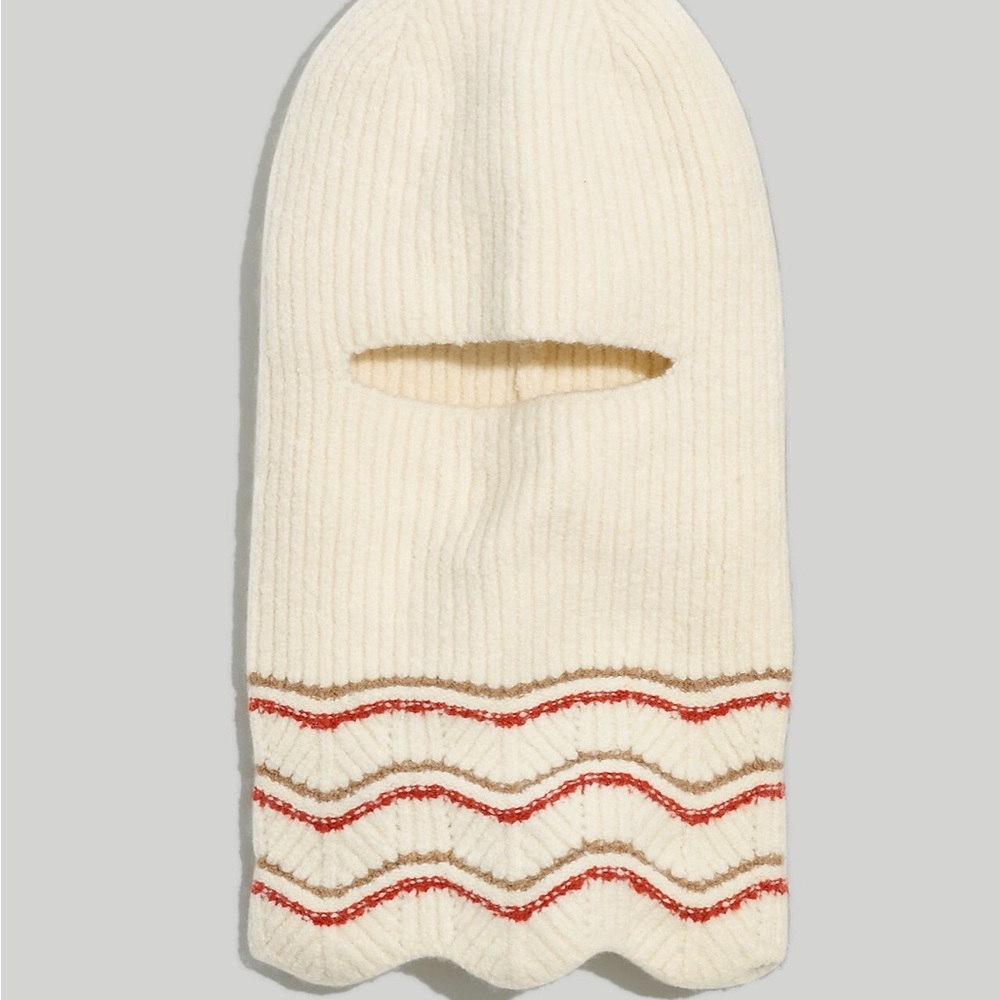 Ribbed-Knit Balaclava: Retro Edition